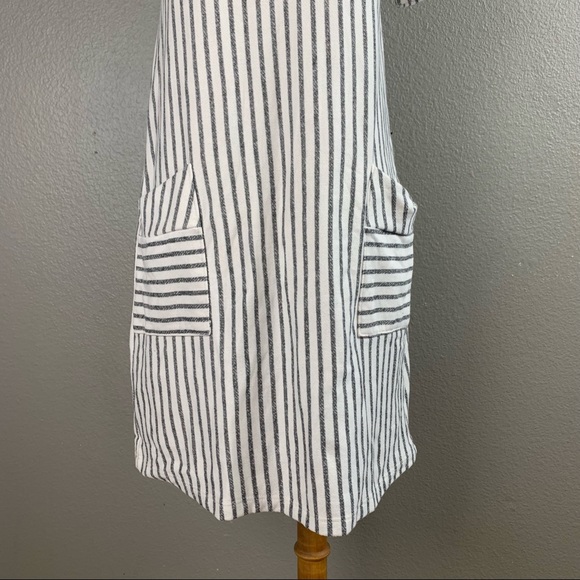 Lazy Sundays striped French terry tee dress - Picture 3 of 14